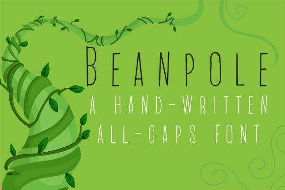 Beanpole: A Hipster Handwritten Font That Elevates Casual Branding
