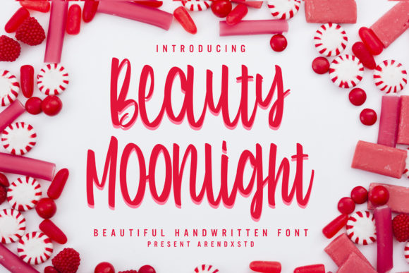 Beauty Moonlight: A Premium Handwritten Font for Your Brand