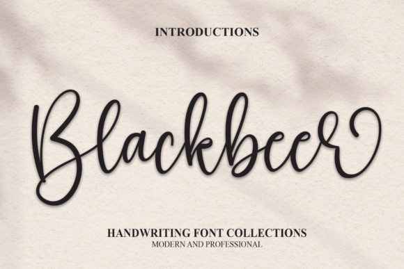 Blackbeer: A Handwritten Font That Elevates Digital Branding