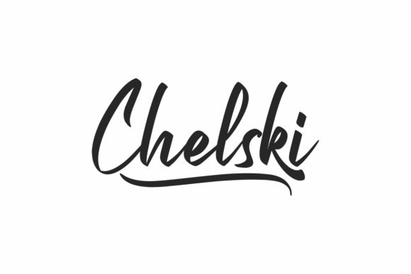 Chelski: A Confident Handwritten Font for Your Brand