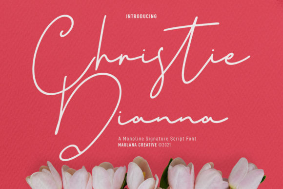 Christie Dianna: A Chic Script Font for Makers