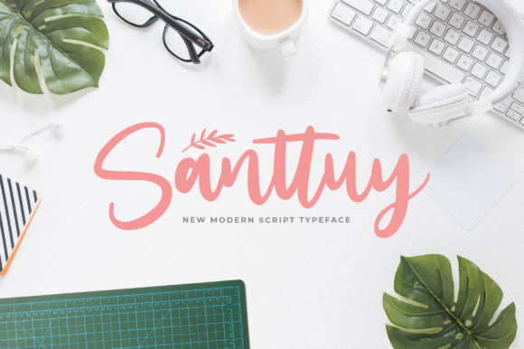 Elevate Your Handmade Designs with the Santtuy Script Font