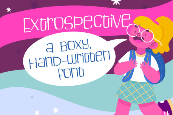 Extrospective: A Handwritten Font That Builds Real Business Trust