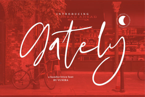Gately: A Handwritten Font for Modern Web Design
