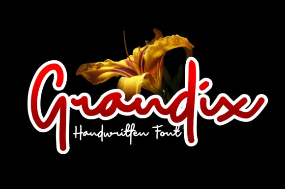 Grandix: A Handwritten Font for Authentic Branding