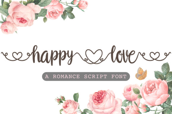 Happy Love: A Modern Handwritten Font for Your Brand