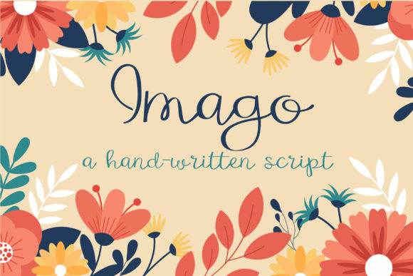 Imago: A Timeless Handwritten Font for Crafters and Makers