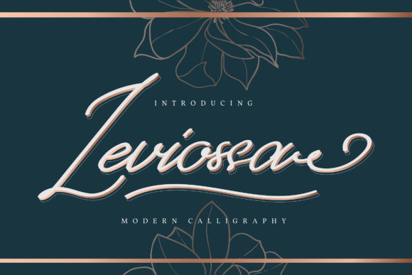 Leviossa: The Perfect Handwritten Font for Small Business Branding