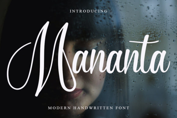 Mananta: A Handwritten Font for Crafters