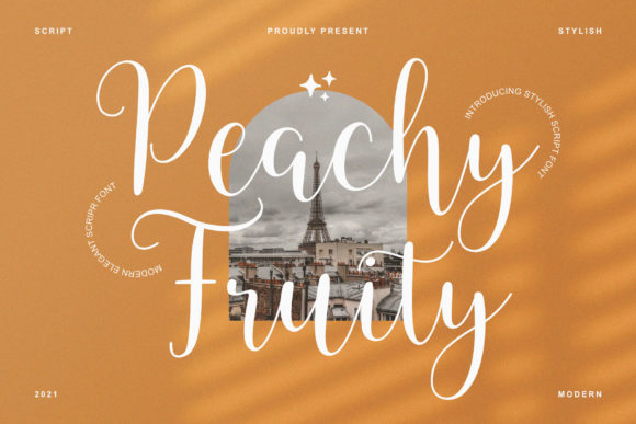 Peachy Fruity: A Sweet Touch for Handmade Labels, Invitations, and More