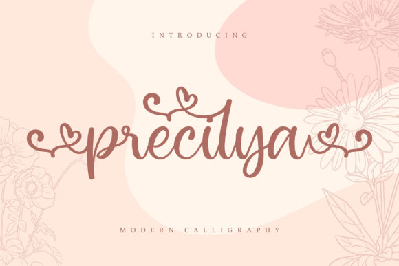 Precilya: A Romantic Handwritten Font for Marketers