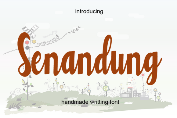 Senandung: A Handwritten Font That Elevates Digital Branding