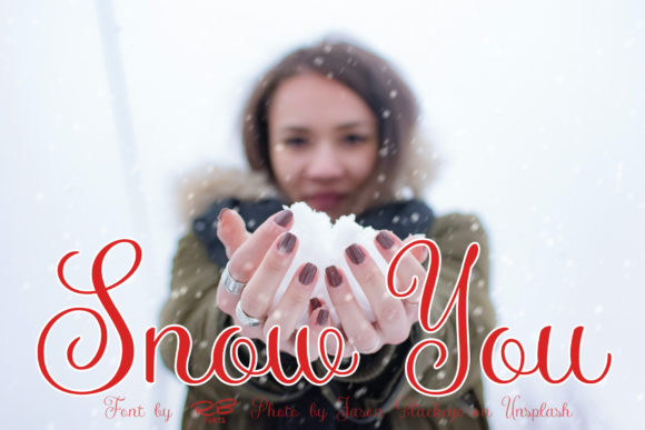 Snow You: A Designer's Review of This Premium Script Font