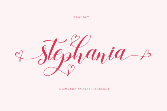 Stephania: A Modern Script Font That Elevates Small Business Branding